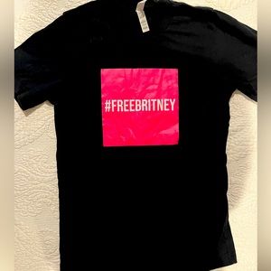 Free Britney Spears tshirt small